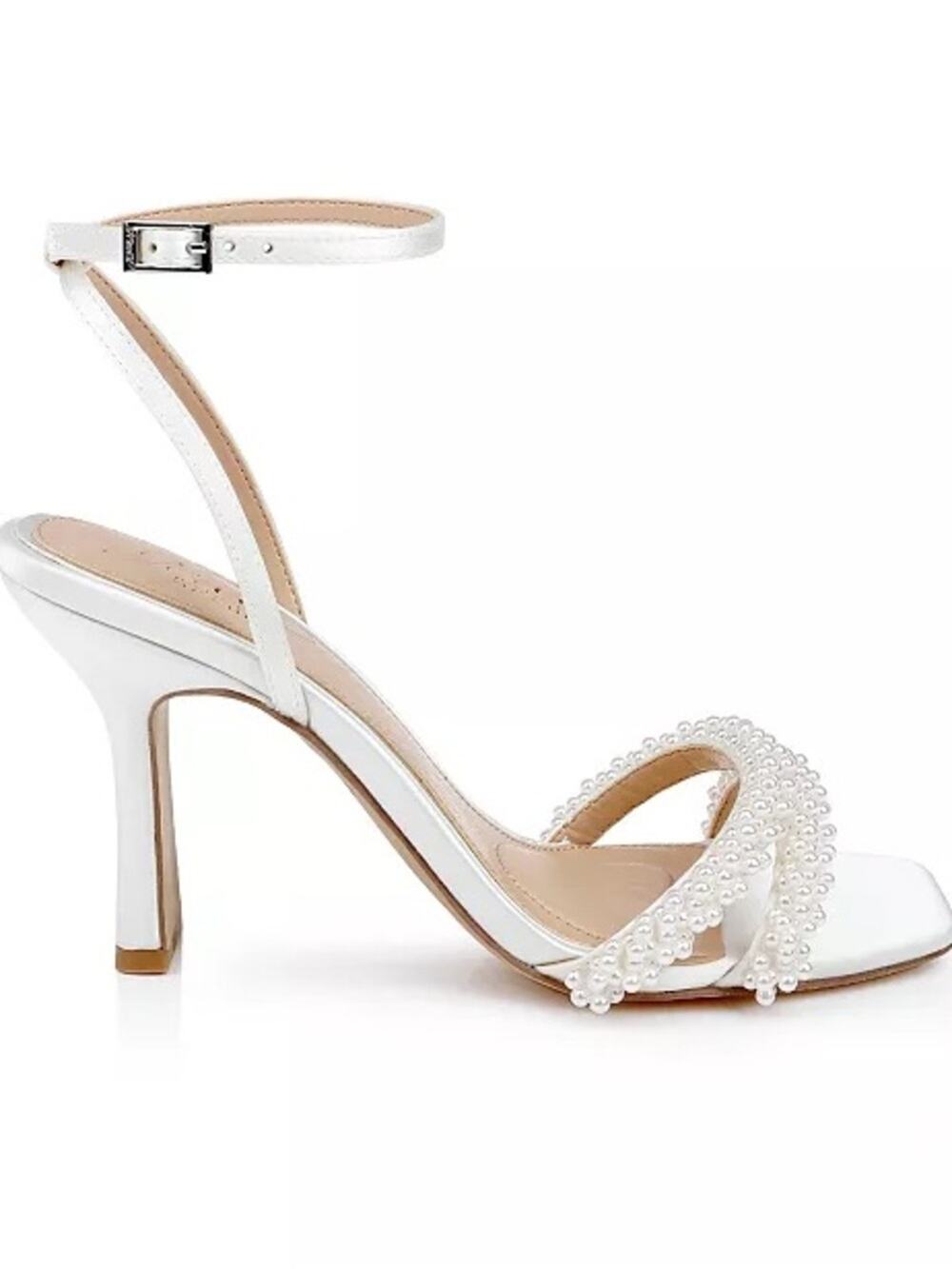 Badgley Mischka Noah Stiletto Sandals Size 6.5 New